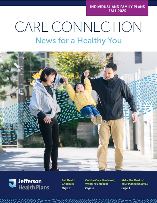 cover of the Individual and Family Plans newsletter