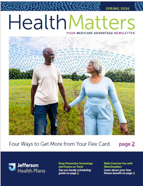 Cover of Health Matters newsletter