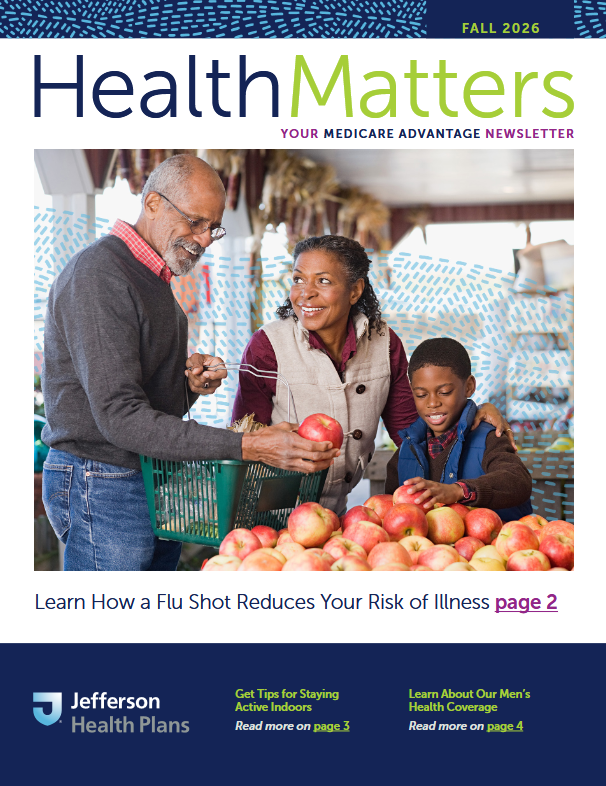 Cover of Health Matters newsletter