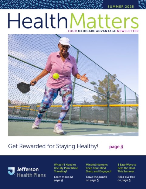 Cover of Health Matters newsletter
