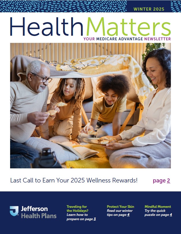 Cover of Health Matters newsletter